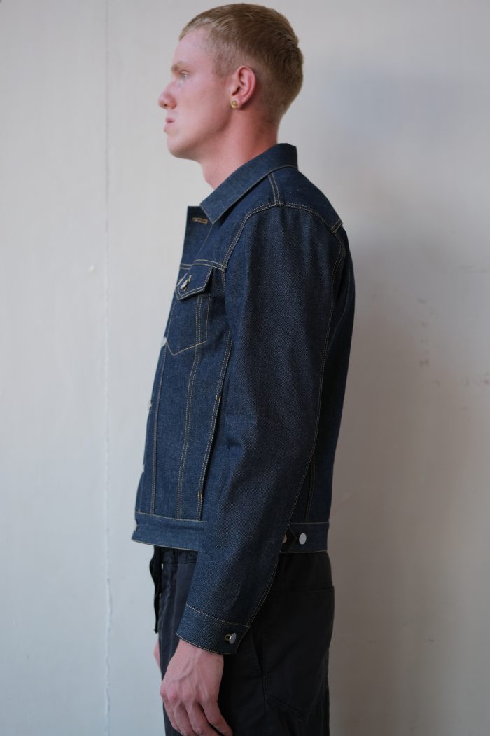 tjeerd marie - Classic Type III Denim Trucker Jacket - Image 4